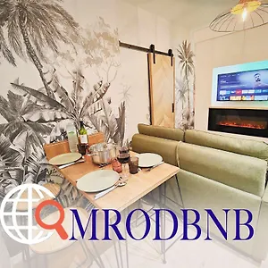 La Belle By Mrodbnb - Neuf - Apercu - 25m & Resto - Cine - Cheminee - Popcorn Appartement